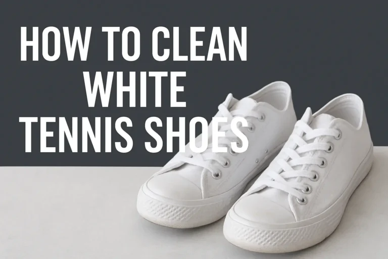 How to Clean White Tennis Shoes
