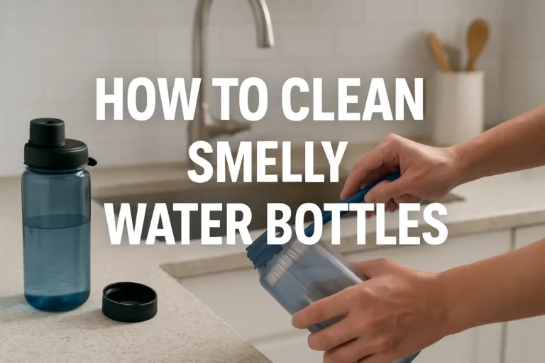 How To Clean Smelly Water Bottles: Step-by-Step Guide
