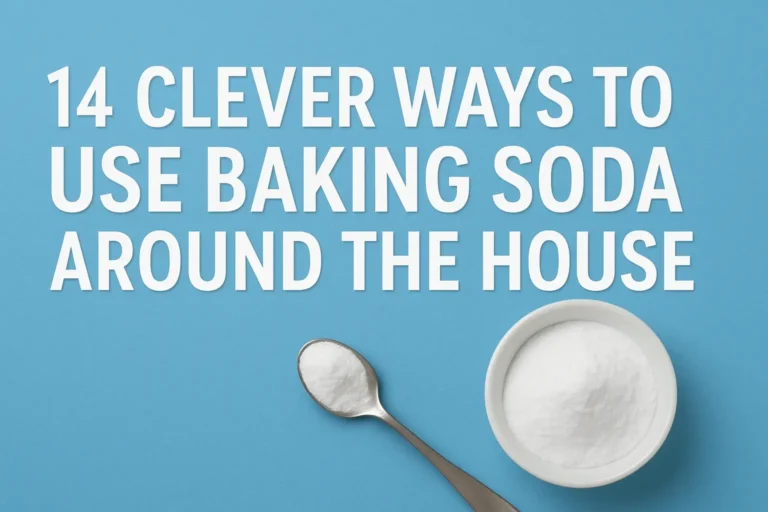 14 Clever Ways to Use Baking Soda Around the House