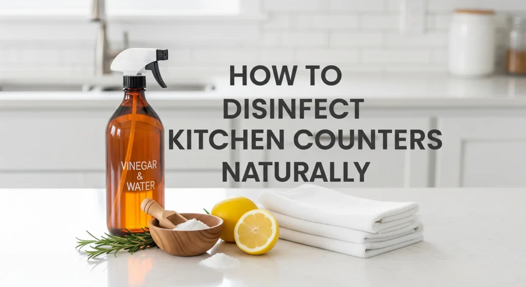 How to Disinfect Kitchen Counters Naturally