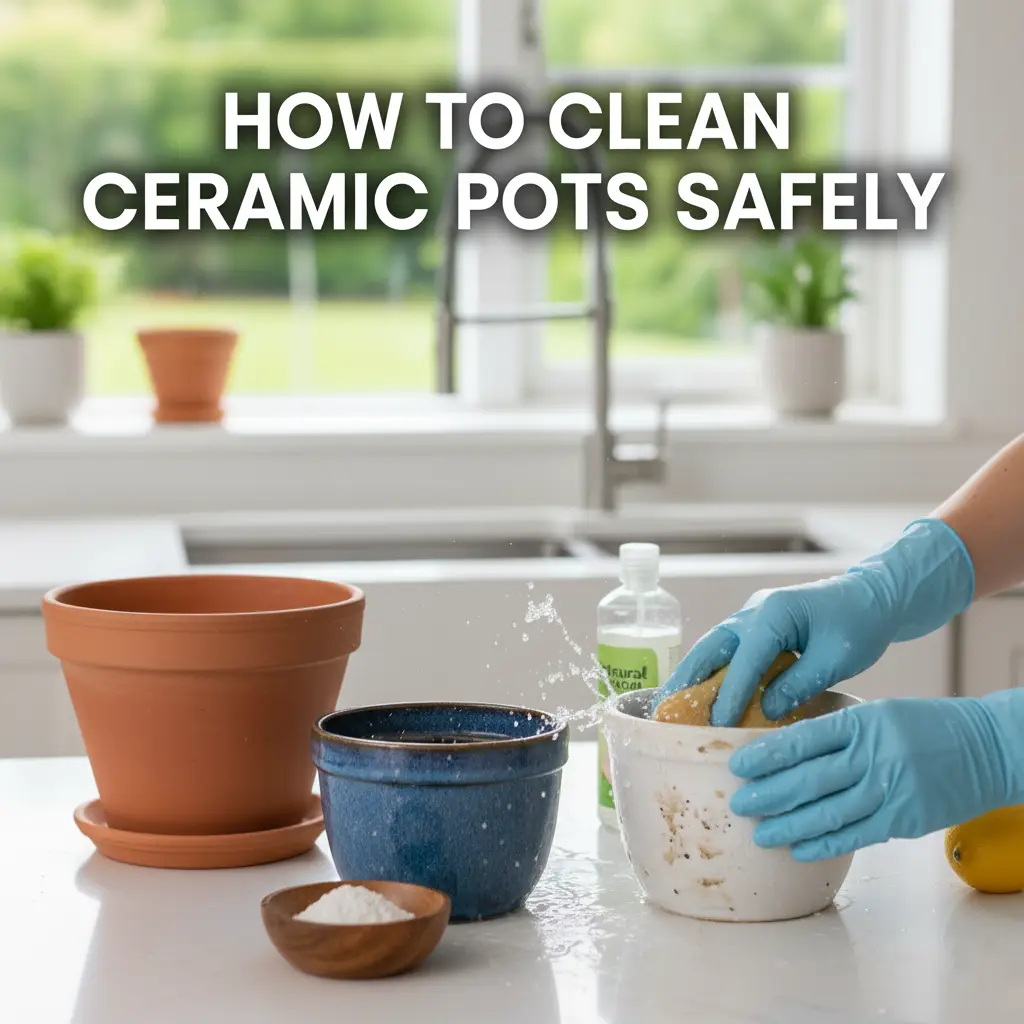 How to Clean Ceramic Pots Safely