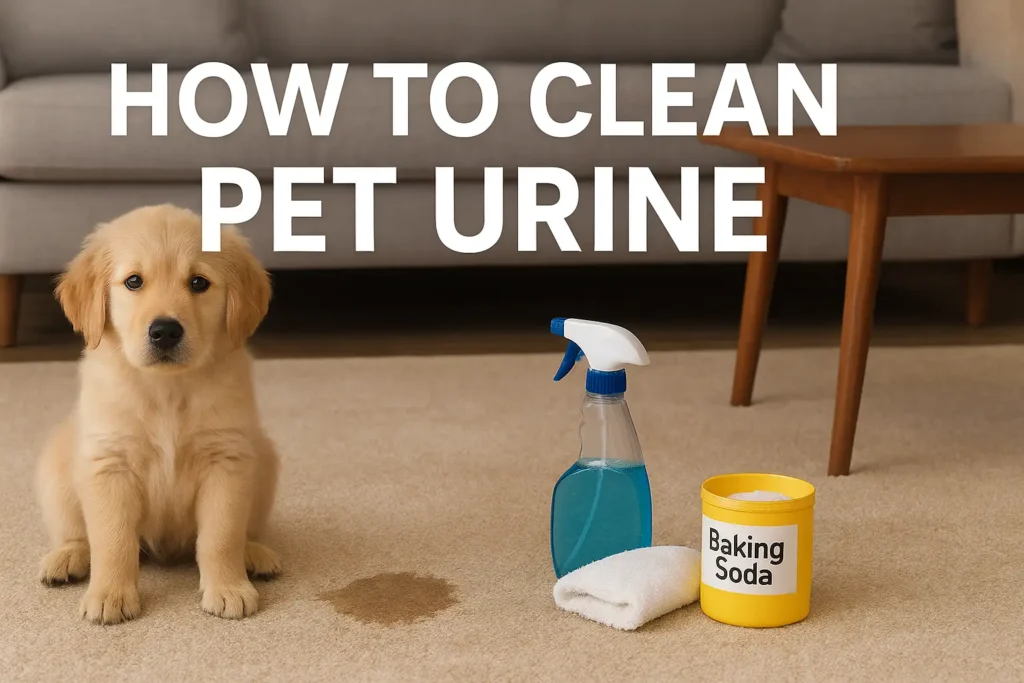 How To Clean Pet Urine: Step-by-Step Guide for Fresh Homes