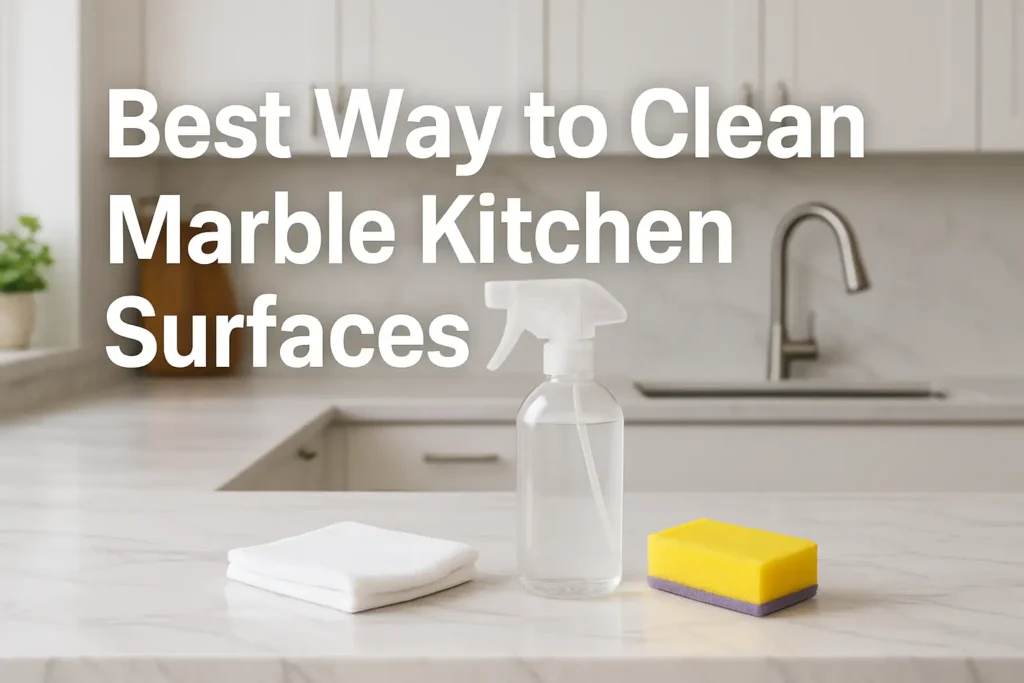 Best Way to Clean Marble Kitchen Surfaces