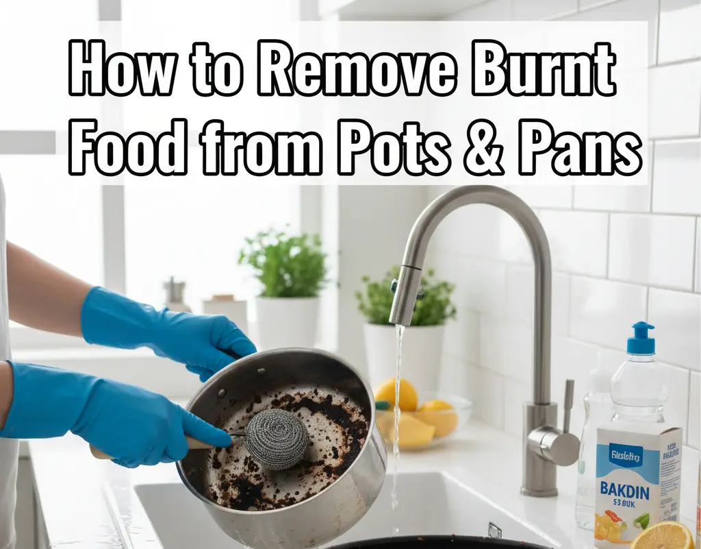 How to Remove Burnt Food from Pots & Pans