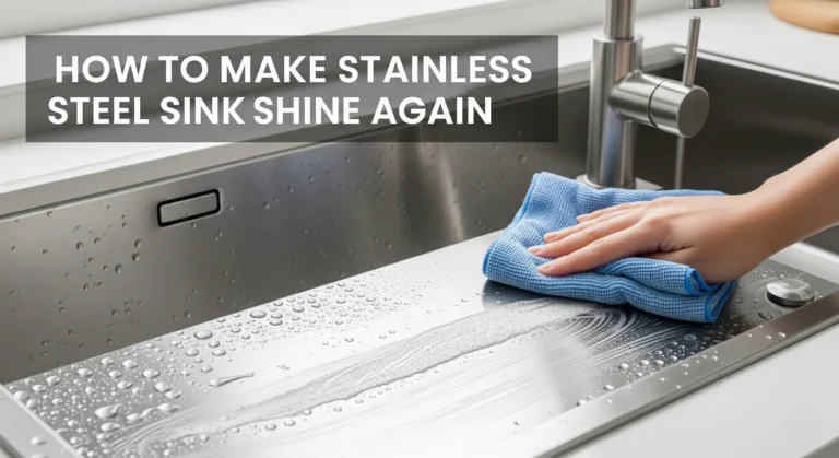 How to Make Stainless Steel Sink Shine Again