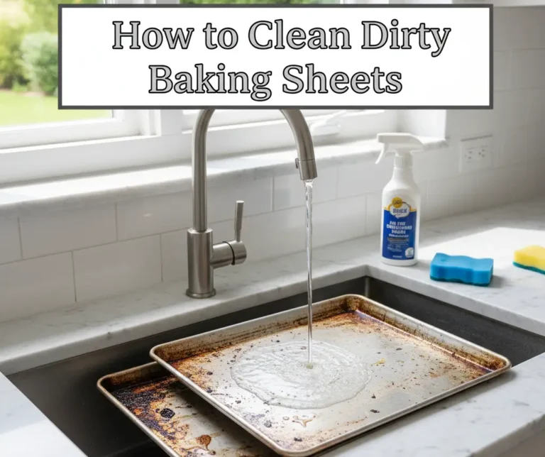 How to Clean Dirty Baking Sheets