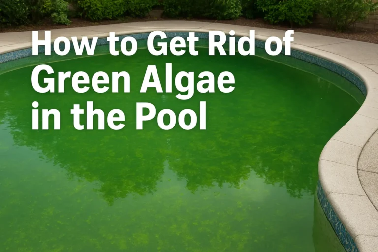 How to Get Rid of Green Algae in the Pool: A Complete Step-by-Step Guide