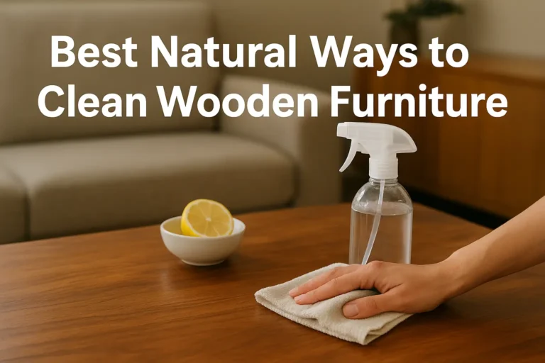 Best Natural Ways to Clean Wooden Furniture