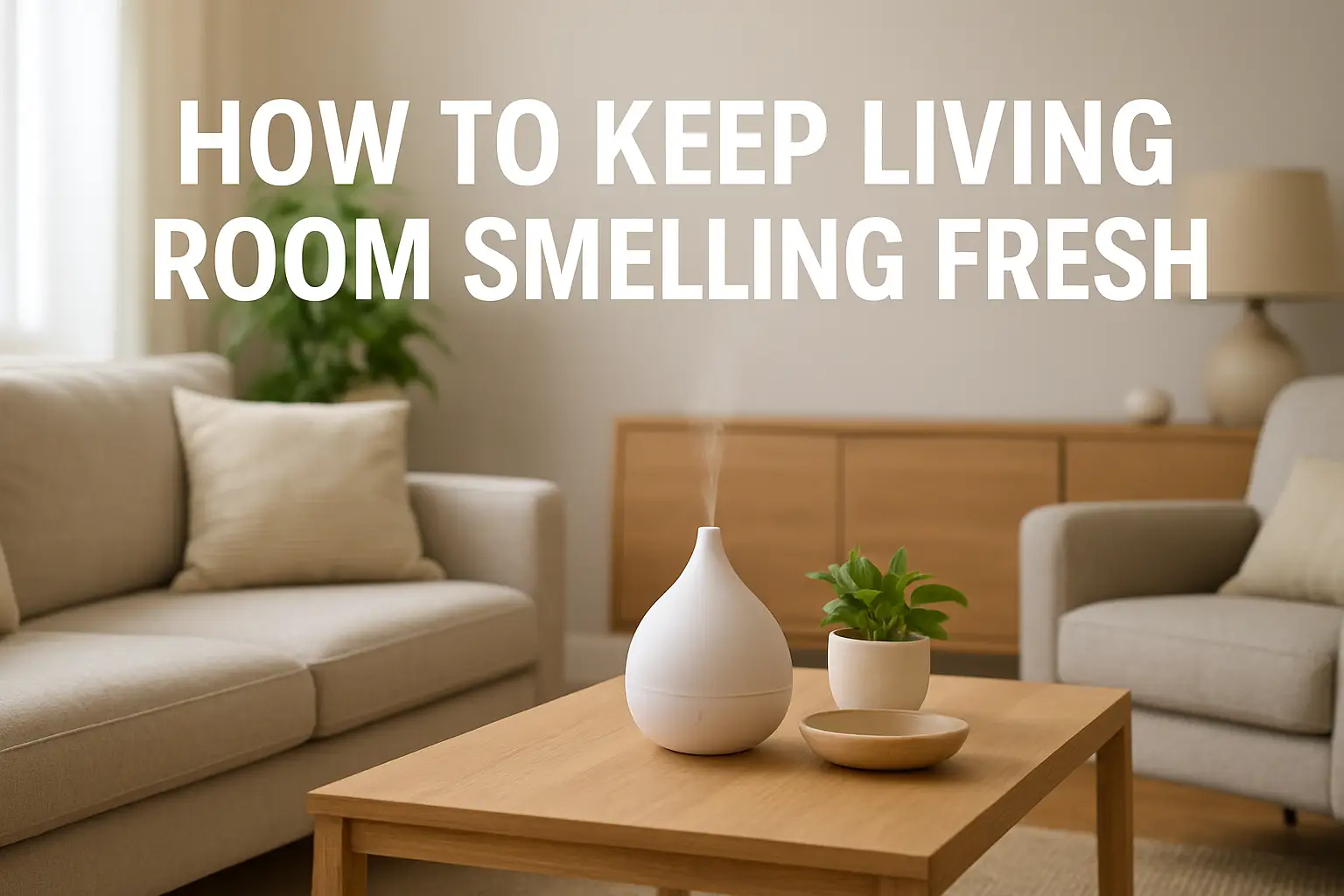 How to Keep Living Room Smelling Fresh