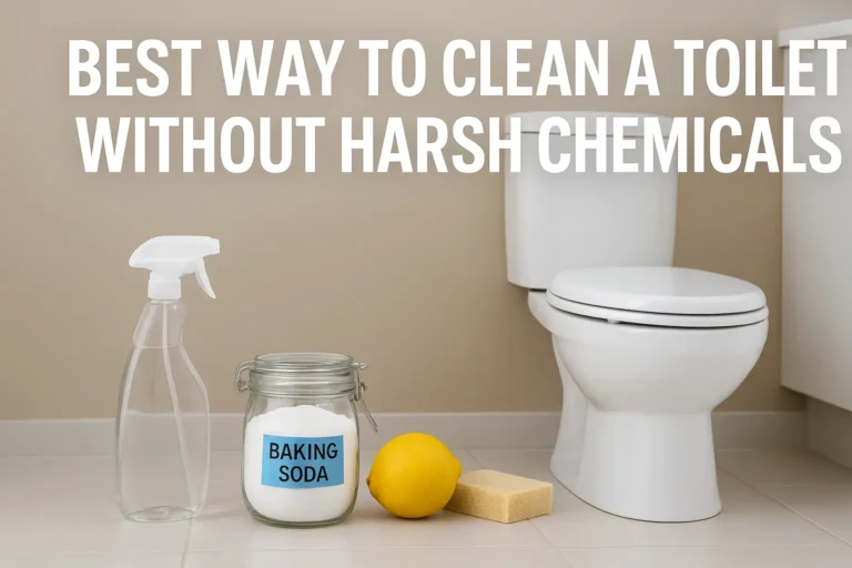 Best Way to Clean a Toilet Without Harsh Chemicals